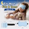 Kids Sleep Mask, 3D Contoured Kids Eye Mask for Sleeping