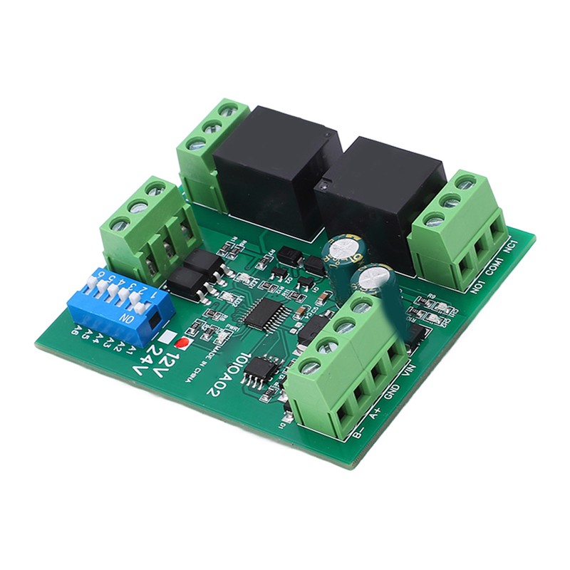 Relay Module 2 Channel RS485 Control Board Switch Controller DC