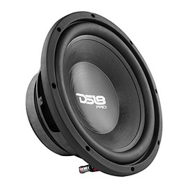 DS18 PRO-W10.2S 10" Woofer Loudspeaker Water Resistant Cone, 700W Max Power, 2 Ohm SVC - Perfect for Motorcycle Applications (1 Speaker)