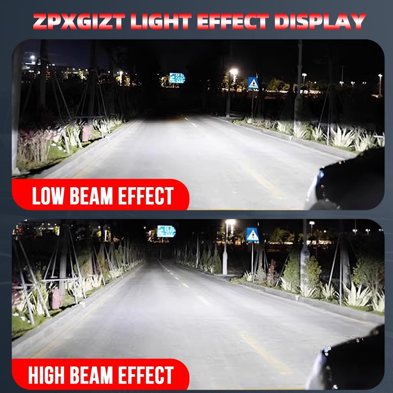 ZPXGIZT Light Bulbs Fit For Nissan Rogue 2013-2016, 9005 H11