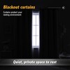 Anytime Home Curtains Blackout and Sheer Layered Solid Window Curtain
