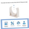 Mipcase 50pcs Water Pipe Clamps U Shaped Hose Fixing Buckle