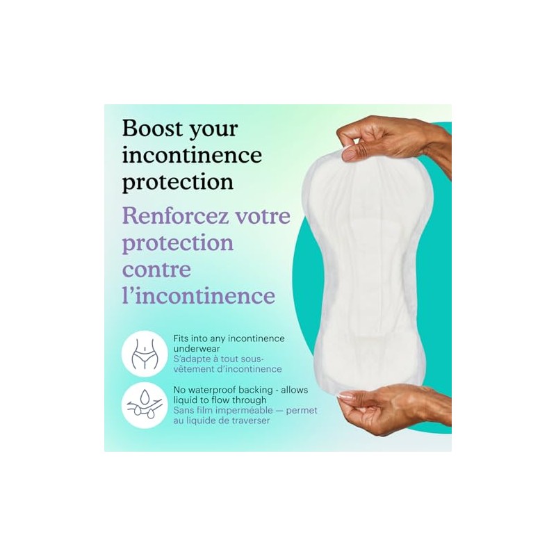 Because Overnight Booster Pads Fit All Adult Diapers, Helps Keep