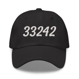 C-9B Custom zip code embroidered cotton baseball cap hat-black cap, cool gift, made to order custom zip code ball cap, custom embroidery cap hat, custom cap