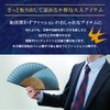 Osaka Choseido Folding Fan, Men's, Stylish, Business, Fan Bag, Handkerchief