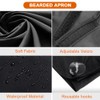 PLACHIDAY Beard Bib Beard Apron Gifts for Men,Beard Trimming Catcher
