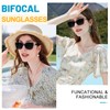 OCCI CHIARI Bifocal Reading Sunglasses 2.0 for Women Brown Tortoise