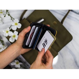 Monarque RFID Secure Armored Wallet (Red Eyed Tree Frog)