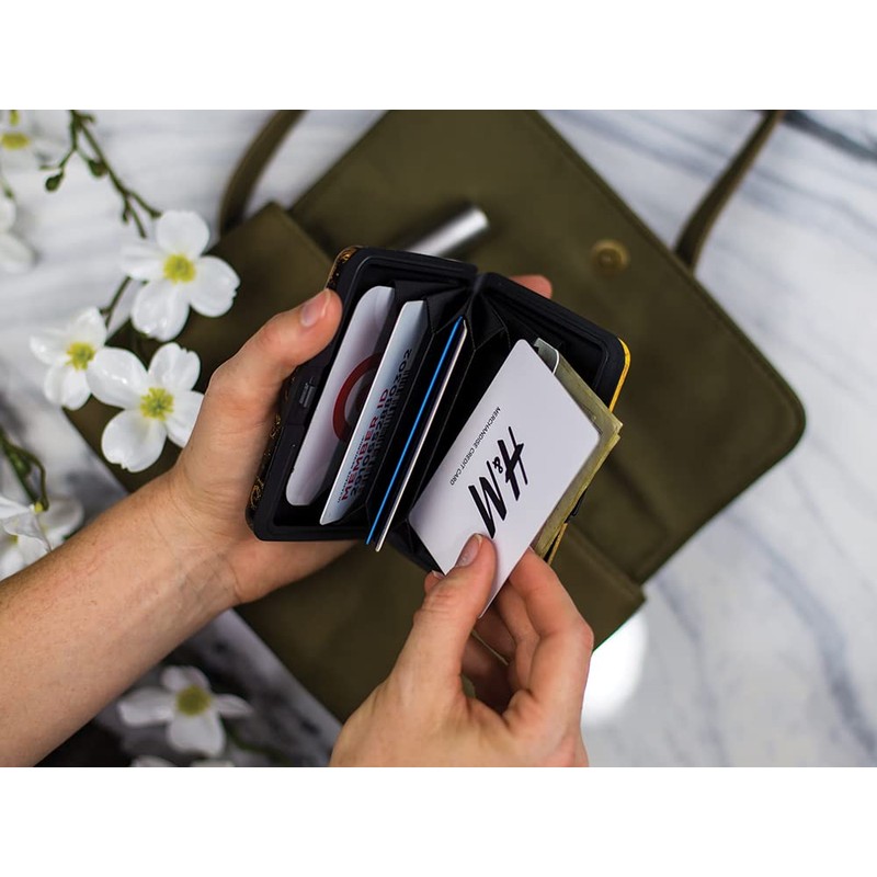 Monarque RFID Secure Armored Wallet (Red Eyed Tree Frog)