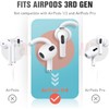Zotech 3 Pairs AirPods 3rd Generation Ear Hooks Secure Anti