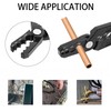 Manual Copper Tube Rounder 6 Hole Pipe Bender Tool -