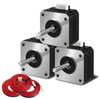 SIMAX3D 3pcs Nema 17 Stepper Motor 42-23 Pancake Motor 3D
