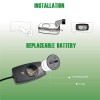 Yooreal Digital Hour Meter Tachometer RPM alerts For lawn mowers,