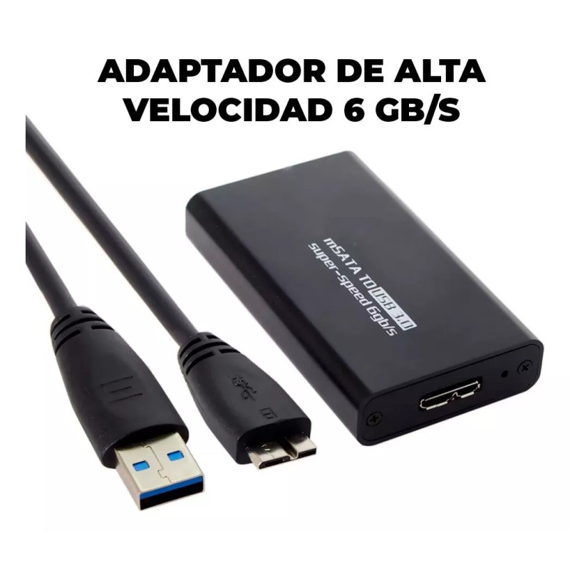 EGTMA Adaptador Ssd Mini Case Disco Duro Usb 2.0