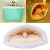 Cat Sleeping Bag Semi Closed Fluffy Soft Washable Cat Bed