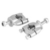 1 Pair Aluminum Alloy Motorbike Mount Riser 22mm Motorcycle Handlebar