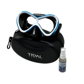 Kids Tidal Mask with Anti-Fog Technology for Scuba Diving, Snorkeling, Free Diving and Swimming. Help Your Kids Explore The Underwater World with Confidence. (Black Skirt)