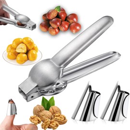Chestnut Clip Safe Chestnut Tongs Strong Oxidation Chestnut Cutter Corrosion Resistance Chestnut Cutter 17.5 x 5.2 cm Robust for Walnuts Chestnut Nuts Kitchen Party Various Occasions