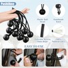 40 Pcs Ball Bungee Cords, 4/6/8 inch Heavy Duty Bungee