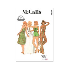 McCall's Dress Sewing Pattern, Multicolor