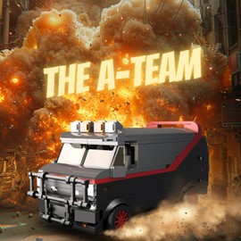 ZIQILIGHTING The A-Team Van Building Toy - Vandura Car Collectible Merchandise Set, Idea Gift for Kids Aged 6+ POP Movie Fans (454PCS)