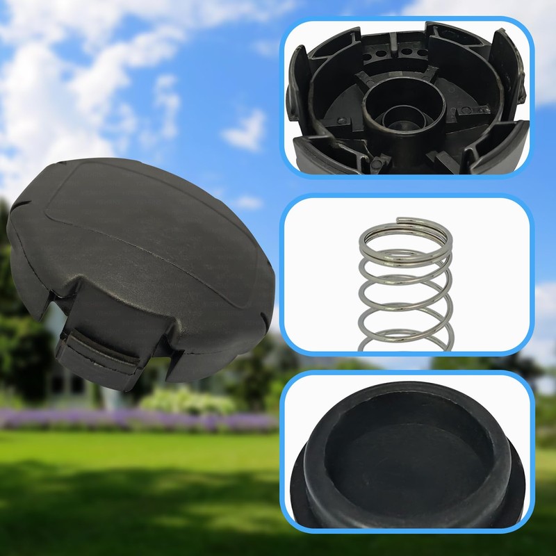 YIEHRNS X472000070 SRM225 Speed Feed Cap 400 Trimmer Head Weed