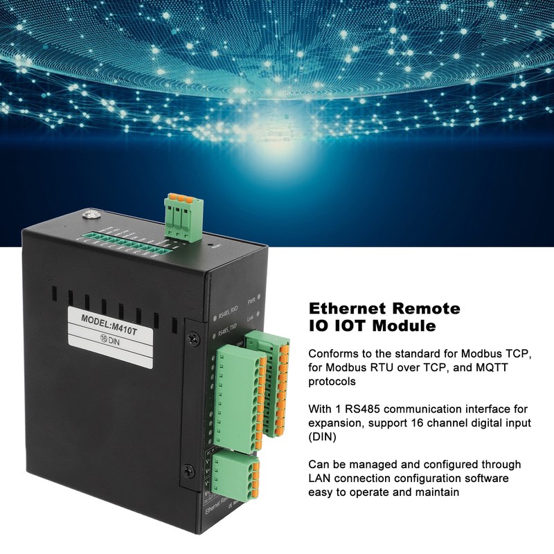 M410T Ethernet Remote IO IOT Module TCP Data Acquisition Module