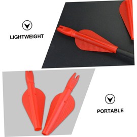 Kisangel 3sets 20 Arrow Plastic Arrow Tails Sturdy Training Accessories for Hunting 20pcs*3