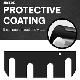 Heavy Duty Door Hinge Shims 12 Pack, High-Strength Metal Hinge Shims with Anti-Corrosion Coating, Professional Door Shims for Alignment & Repair, Residential & Commercial Use (4.5 Inch Hinge Shims)
