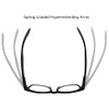 grinderPUNCH 4 Pairs Deluxe Reading Glasses Spring Hinge Stylish Readers