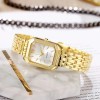 Reloj De Mujer Original Impermeable Moda Dorado