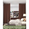 ALLZONE Tension Curtain Rod for Window, 83-123 Inches, Heavy Duty