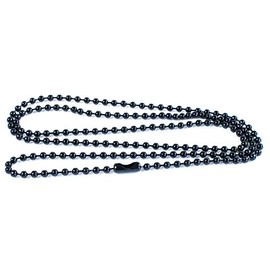 Paracord Planet Ball - Collar con cadena para perro - 4 y 24 pulgadas de largo, tamaño de abalorio de 2.0 o 2.4 mm, conector a juego, cadena de abalorio de metal ajustable, 59.7 x 43.2 x 105 cm,