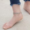 Clataly Starfish Turquoise Anklet Bracelets Multilayer Butterfly Anklets Shell Pearl