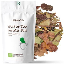 White Tea Pai Mu Tan Organic 50g | Bai Mu Dan White Tea Replantea®