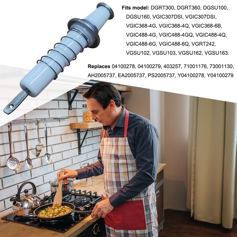 PB040264 Burner Ignitor, Gas Range Replacement Repair, Electrode with Spring