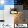 Tadyreal Solar Fence Lights Outdoor Waterproof Ip65, 10 Lighting Modes