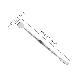 TOVINANNA Blackhead Removal Tool Double Ended Stainless Steel Scraper for Facial Cleansing Pimple and Whitehead Extractor Portable Skin Care Tool for Home and Travel