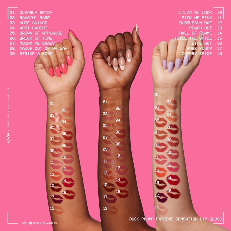 NYX Professional Makeup Duck Plump Lip Plumping Gloss - 17