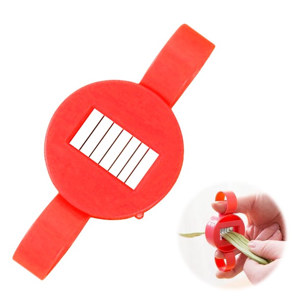 1PCS Runner Bean Slicer Strong Mini Runner Bean Stringer and