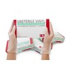 Vinyl Gloves Box of 100 Disposable gloves (XL, vinyl, transparent),