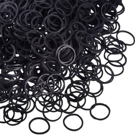 Triko Paquete de 1000 Mini Ligas Cabello para Mujer, Gomas Elásticas Suaves para Peinado, Bandas Elásticas para Trenzas Pequeñas de Niñas, Ligas Resistentes para Peinado