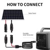 ZkeeShop Solar Plug to DC8020, DC8 mm to Solar Charging