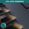 120V Dimmable LED Step Lights, 3000K/4000K/5000K, 12-Pack | Line Voltage