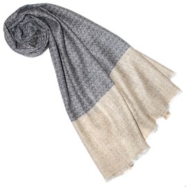 Lorenzo Cana Luxury Pashmina Scarf, 100% Cashmere Scarf, Natural Fibre Women's Scarf, 78203777 - 70 x 200 cm