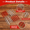Mini Files, Needle Files Set, Metal, Metal Diamond Needle File