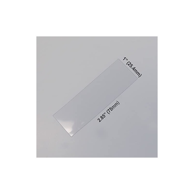 Vision Scientific VSP106 144 Pcs Plastic Blank Slides