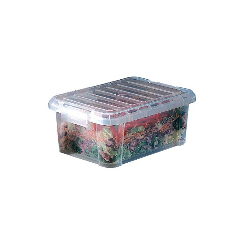 Araven J246 Food Storage Box with Lid, Strong and Safe