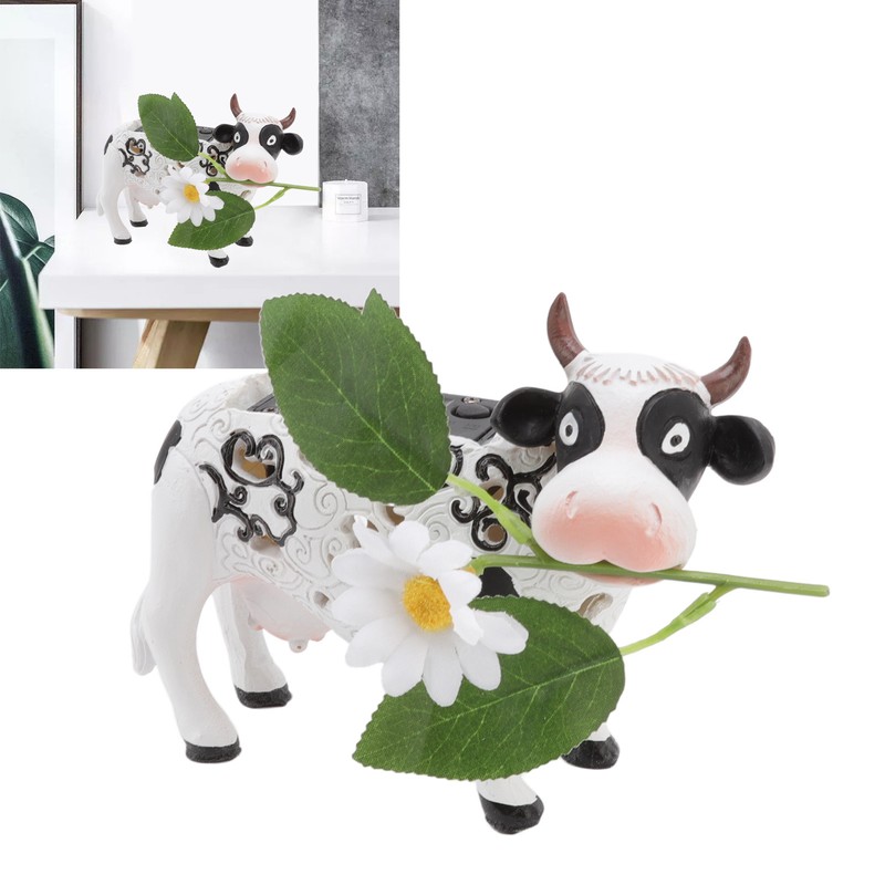 Daisy Cow Solar Light Animal Shaped Color Changing LED Garden
