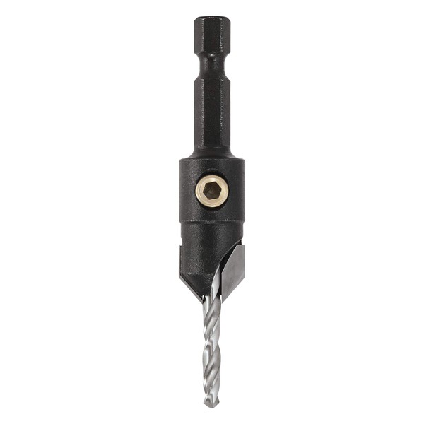 Trend Snappy 1/2 Inch TCT Countersink with Adjustable 3.5mm HSS Pilot Drill, Quick Release, SNAP/CS/12TC